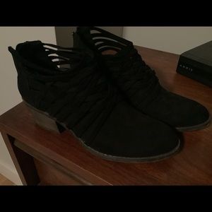 Suede Fergie boots